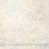 Sandbar Batiks - Feathers Cream Yardage Primary Image