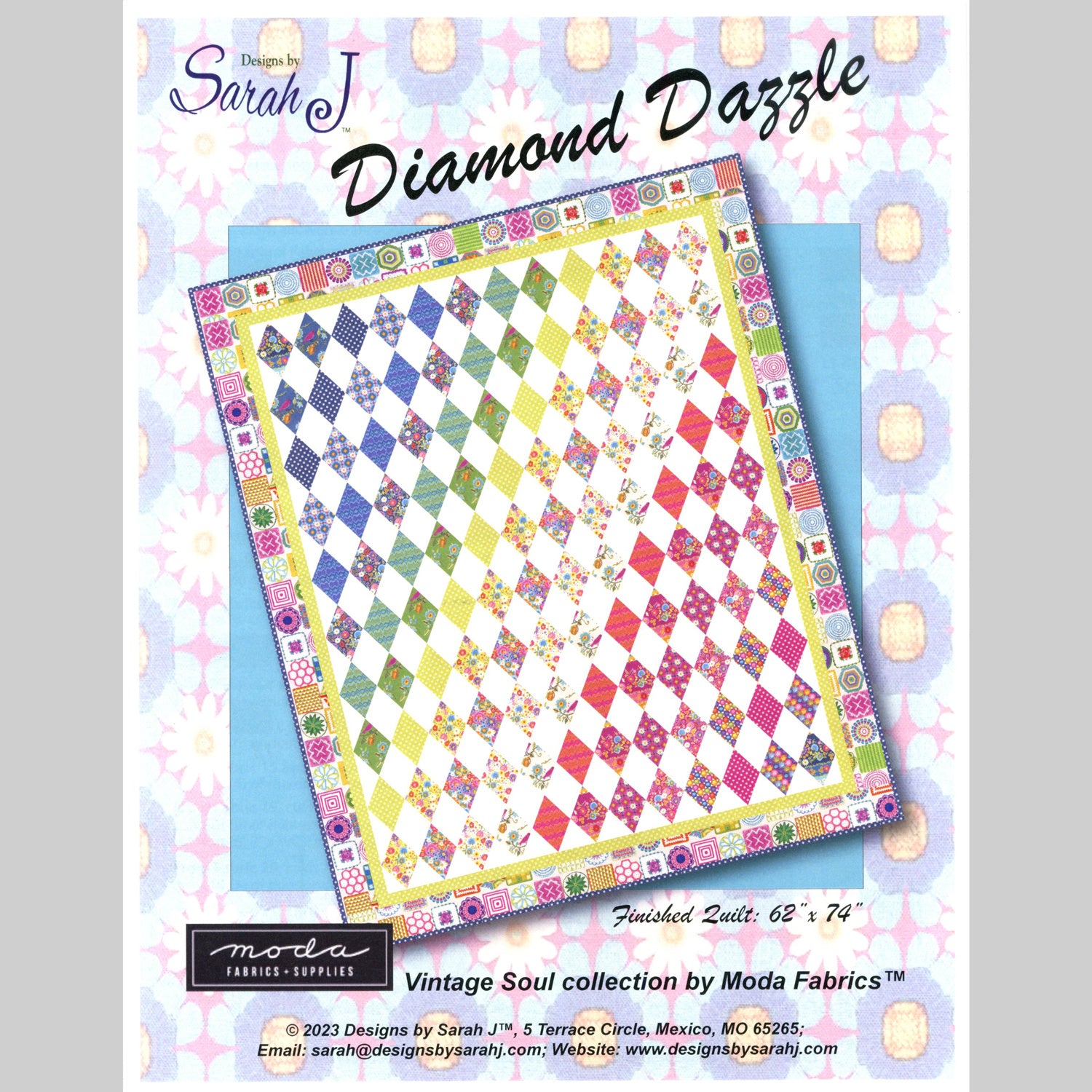 Diamond Dazzle Quilt Pattern