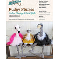 Pudgy Plumes - Flamingo, Ostrich and Vulture Plush Doll Pattern