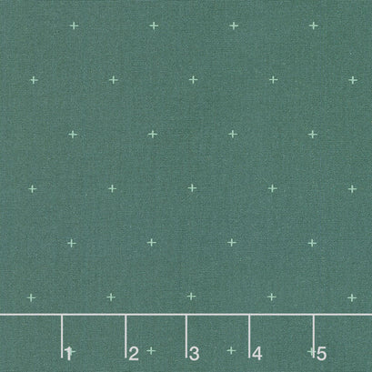 Gloria - Handstitched Teal Yardage