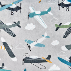 Cloud Cuddle® Print - Sky High Multi Yardage Primary Image