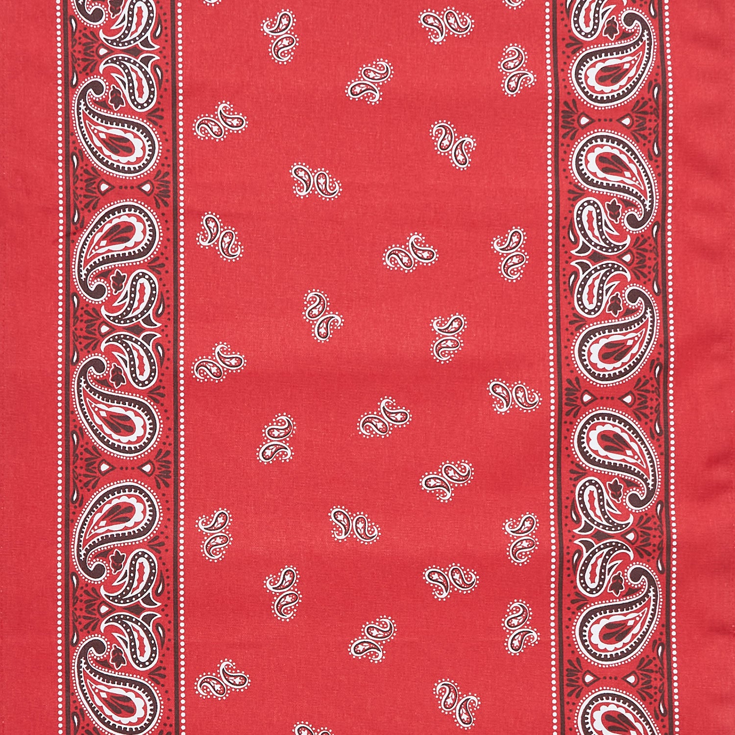 Classic Retro Toweling - Patriotic Bandana Red 16" Toweling Yardage Primary Image