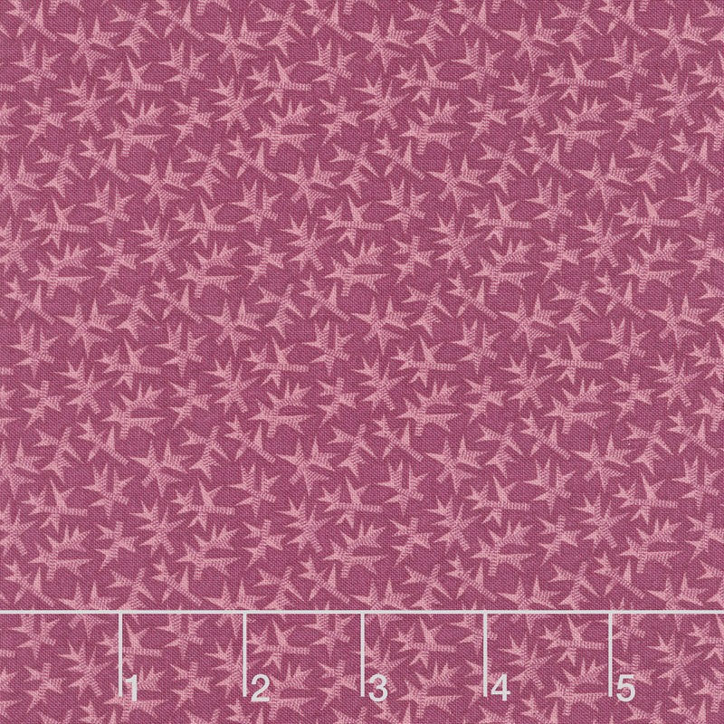 English Garden - Roots Raspberry Pudding Yardage Primary Image