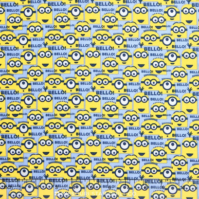 1 in a Minion - Bello Minions Blue Yardage