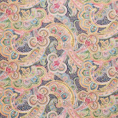 Chelsea Garden - Posh Paisley Navy Multi Yardage