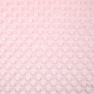 Cuddle® Extra Wide Dimple - Baby Pink 90" Minky Yardage