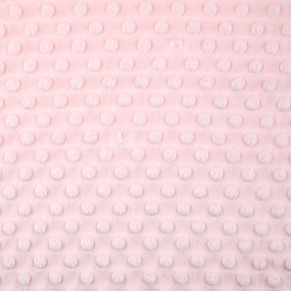 Cuddle® Extra Wide Dimple - Baby Pink 90" Minky Yardage