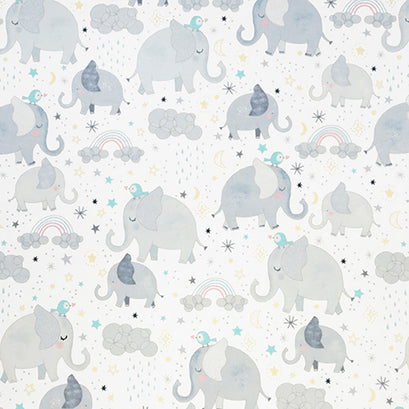 Cuddle® Prints - Mama and Me Snow Digitally Printed Minky Yardage