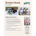 Kwirky Koala Plush Doll Pattern