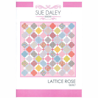 Lattice Rose Pattern with Templates and Papers