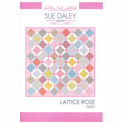 Lattice Rose Pattern with Templates and Papers