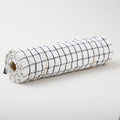 Easy Living Toweling - Checks White Black Yardage Alternative View #1