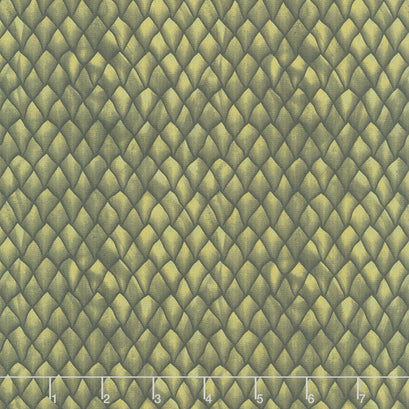 Dragons - Scales Green Yardage**DUPLICATE OF FBY96875 DO NOT PUBLISH**