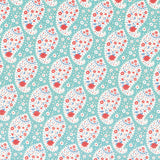 Jubilee - Teardrop Teal Yardage Primary Image