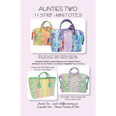 11 Strip Mini Tote Pattern Primary Image