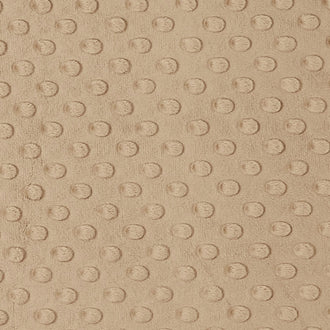 Cuddle® Embossed Dimple - Cappuccino 60" Minky Yardage