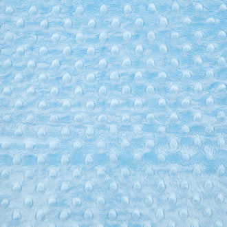 Cuddle® Embossed Dimple - Baby Blue 60" Minky Yardage