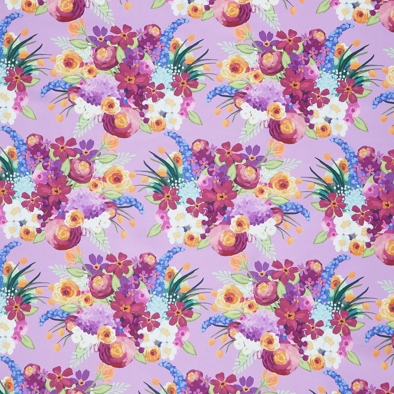 Floralicious - Main Lilac Yardage Primary Image