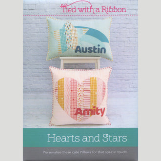 Hearts & Stars Pillow Set Pattern