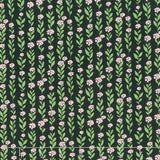 Country Rose - Climbing Vine Charcoal Yardage Primary Image