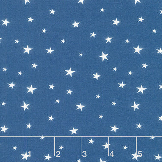 Land of the Brave - Stars Navy Yardage