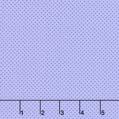 Century Rainbow - Asterisks Periwinkle Yardage