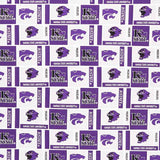 College - Kansas State University Herringbone Box Yardage Primary Image