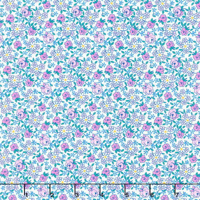 1930's Basics - Roses Pansy Yardage