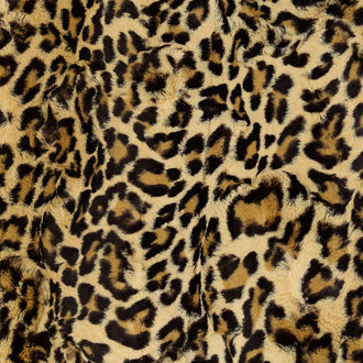 Luxe Cuddle® - Leopard Sand Minky Yardage