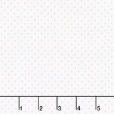 Swiss Dot - Swiss Dot Beach on White Yardage Primary Image