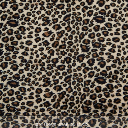 Cuddle® Prints - Cheetah Tan/Brown 60" Minky Yardage