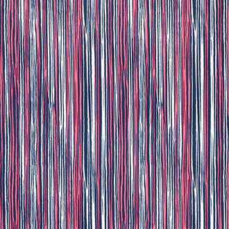 Cuddle® Prints - Sketches Fuchsia/Navy 60" Minky Yardage