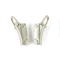 Emmaline Strap Clip with D-Ring - Set of Two Nickel