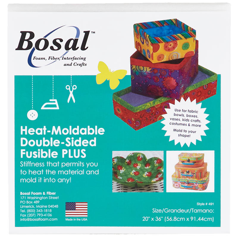 Bosal In-R-Form Single Sided Fusible Foam Stabilizer 36 x 58 Off Whi