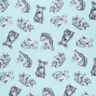 Cuddle® Digital Prints - Koala Saltwater 60" Minky Yardage