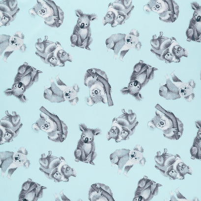 Cuddle® Digital Prints - Koala Saltwater 60" Minky Yardage