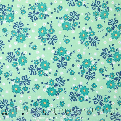 Calico Days - Mint Main Yardage