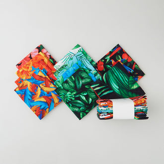 Tropical Paradise Macaws Fat Quarter Bundle