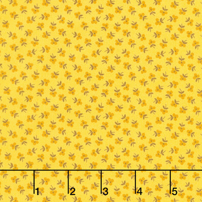 Bonny - Calico Yellow Yardage