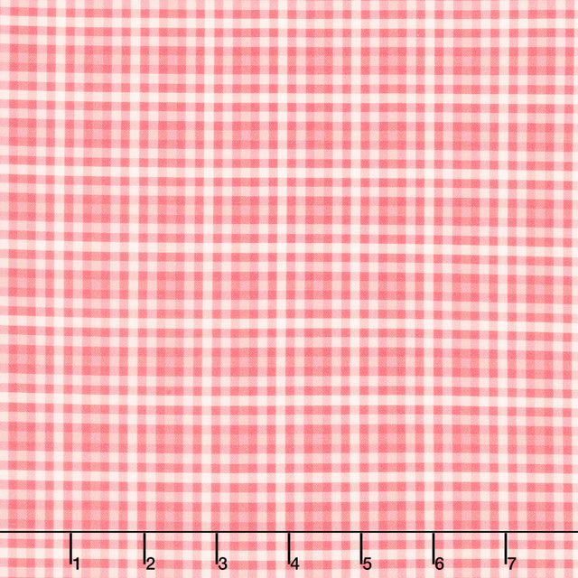 Adel in Summer - Plaid Berry Yardage