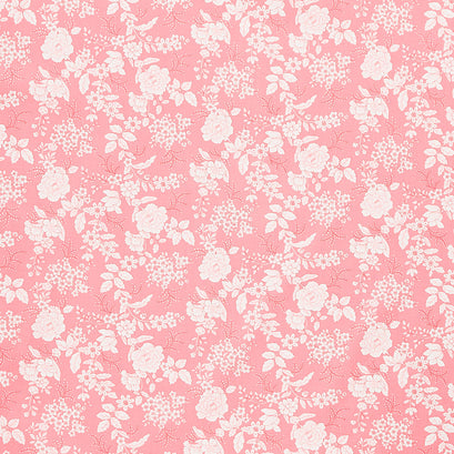 Tranquility - Floral Pink Yardage