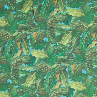 Charisma - Tossed Leaves Green Yardage