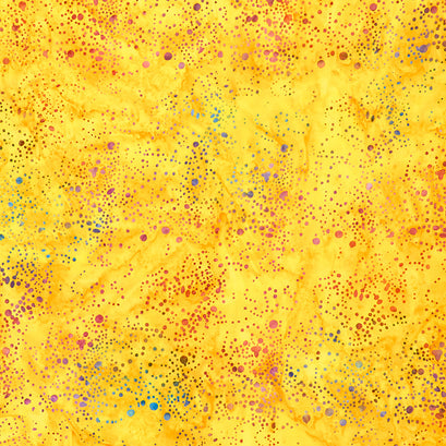 Paint Splatter - Dots Acrylic Yardage