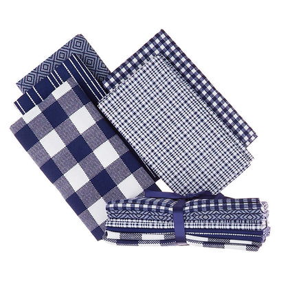 Blue Checks and Plaids Favorites 5 Piece Fat Quarter Bundle