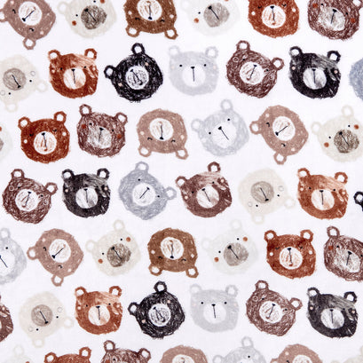 Cloud Cuddle® Print - Cozy Cubs Multi Yardage