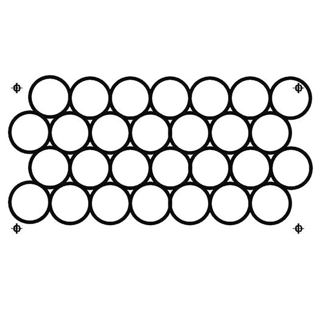 30715 Honeycomb 2 – Full Line Stencil Store