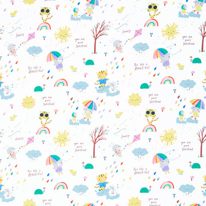 Whatever the Weather - All Weather Friends Cloud Yardage