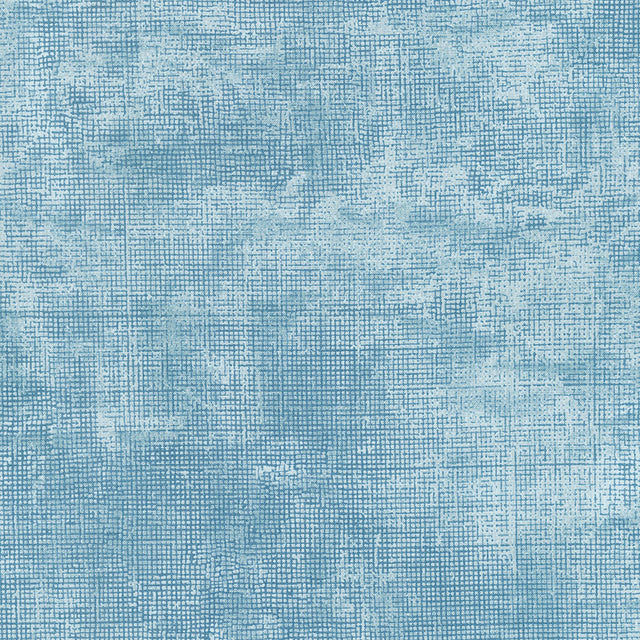 Chalk and Charcoal - Screen Dusty Blue Yardage