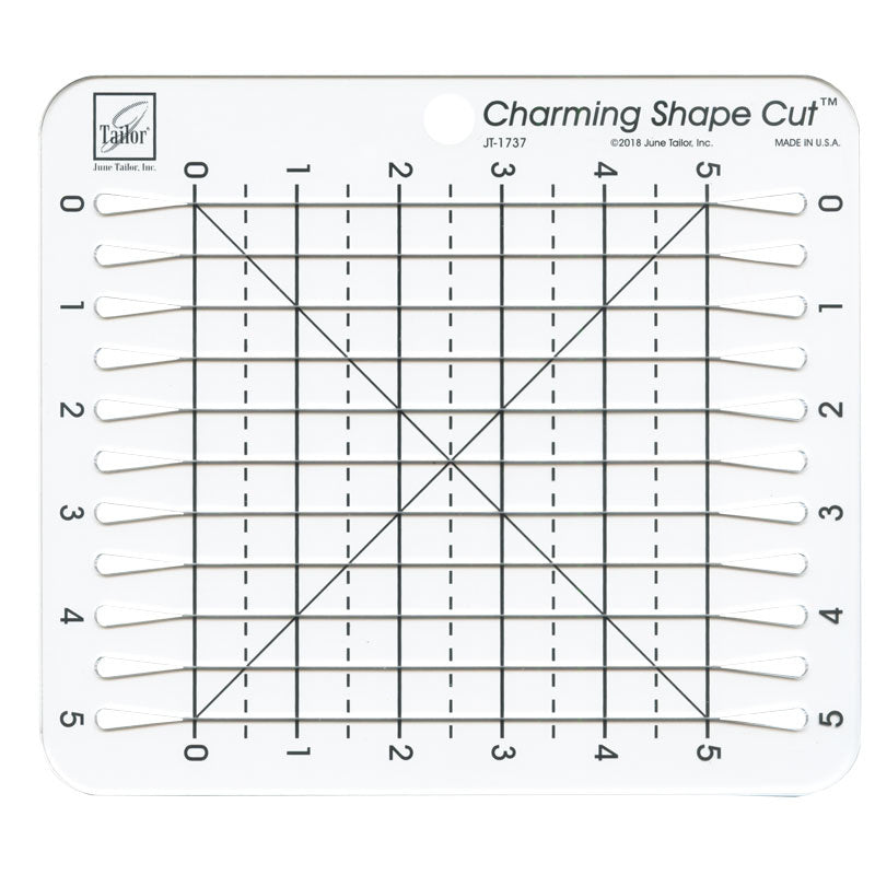 June Tailor Fringe Cut Slotted Ruler – Hello Art Hatchery