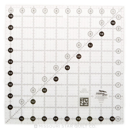 Creative Grids 1-1/2 Square Quilt Ruler - #CGR1